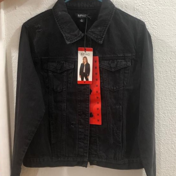 Buffalo David Bitton Jackets & Blazers - Buffalo David Bitton women's black jean jacket